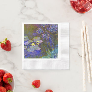 Claude Monet Waterlelies Agapanthus Servet