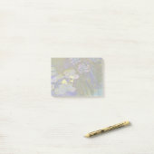 Claude Monet Waterlelies Agapanthus Vintage Kunst Post-it® Notes (Op bureau)