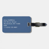 Claude Monet - Waterlelies, Avondeffect Bagagelabel (Achterkant horizontaal)