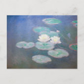 Claude Monet - Waterlelies, Avondeffect Briefkaart (Voorkant)