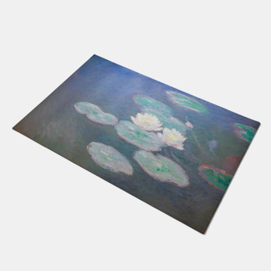 Claude Monet - Waterlelies, Avondeffect Deurmat (Schuin)