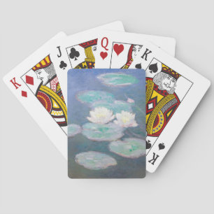 Claude Monet - Waterlelies, Avondeffect Pokerkaarten