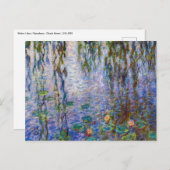 Claude Monet - Waterlelies Briefkaart (Voorkant / Achterkant)