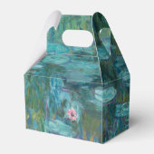 Claude Monet Waterlelies Bruiloft Bedankdoosjes (Voorkant Zijde)