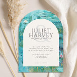 Claude Monet Waterlelies Bruiloft Kaart<br><div class="desc">Claude Monet Waterlelies Huwelijksuitnodiging</div>