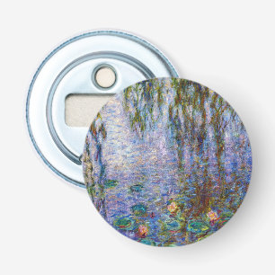 Claude Monet - Waterlelies Button Flesopener