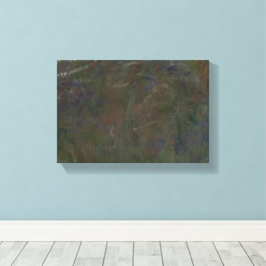 Claude Monet - Waterlelies Canvas Afdruk (Insitu (Houten vloer))