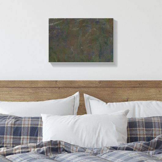 Claude Monet - Waterlelies Canvas Afdruk (Insitu (Slaapkamer))