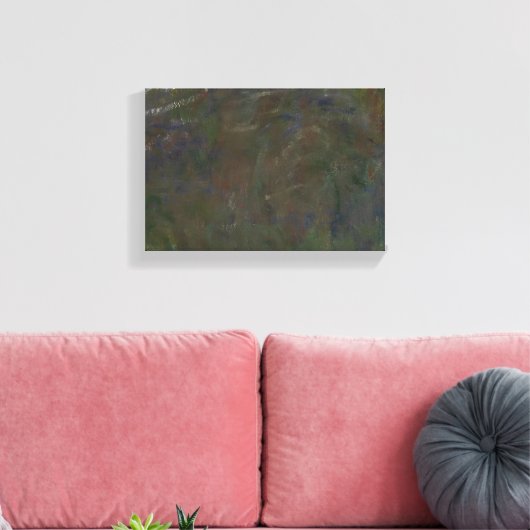 Claude Monet - Waterlelies Canvas Afdruk (Insitu (Woonkamer))