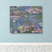 Claude Monet Waterlelies Canvas Afdruk (Insitu (Houten vloer))