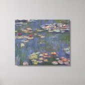Claude Monet Waterlelies Canvas Afdruk (Voorkant)