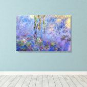 Claude Monet - Waterlelies Canvas Afdruk (Insitu (Houten vloer))