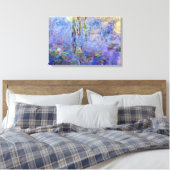 Claude Monet - Waterlelies Canvas Afdruk (Insitu (Slaapkamer))