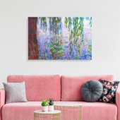 Claude Monet - Waterlelies Canvas Afdruk (Insitu (Woonkamer))