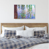 Claude Monet - Waterlelies Canvas Afdruk (Insitu (Slaapkamer))