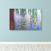 Claude Monet - Waterlelies Canvas Afdruk (Insitu (Houten vloer))