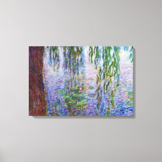 Claude Monet - Waterlelies Canvas Afdruk (Voorkant)