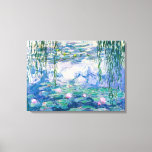 CLAUDE MONET-waterlelies Canvas Afdruk<br><div class="desc">CLAUDE MONET -Water lileulie Olie op canvas; reproductie</div>