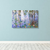 Claude Monet - Waterlelies Canvas Afdruk (Insitu (Houten vloer))