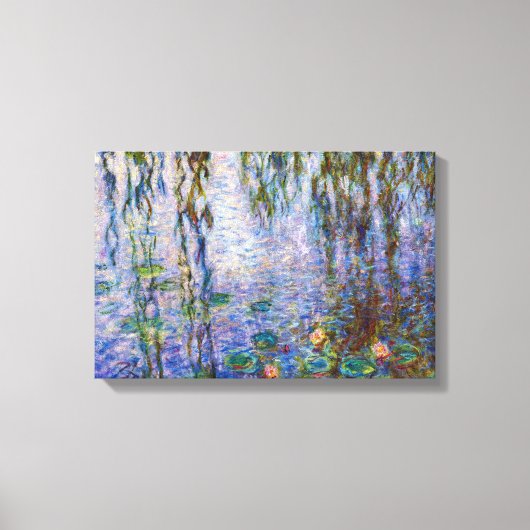 Claude Monet - Waterlelies Canvas Afdruk (Voorkant)