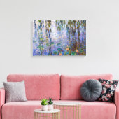 Claude Monet - Waterlelies Canvas Afdruk (Insitu (Woonkamer))