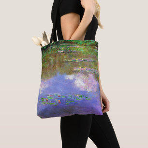 Claude Monet - Waterlelies, De Wolken, Tote Bag