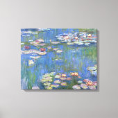 Claude Monet Waterlelies - Digitaal verbeterd Canvas Afdruk (Voorkant)