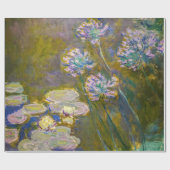 Claude Monet - Waterlelies en Agapanthus Cadeaupapier (Vlak)