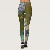 Claude Monet - Waterlelies en Agapanthus Leggings (Achterkant)