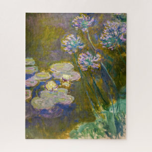 Claude Monet - Waterlelies en Agapanthus Legpuzzel