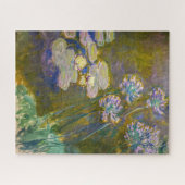Claude Monet - Waterlelies en Agapanthus Legpuzzel (Horizontaal)