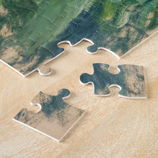 Claude Monet - Waterlelies en Agapanthus Legpuzzel (Zijkant)