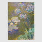 Claude Monet - Waterlelies en Agapanthus Tissuepapier