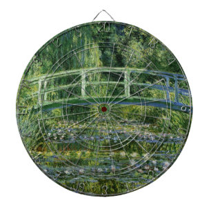 Claude Monet Waterlelies en Japanse Brug Dartbord