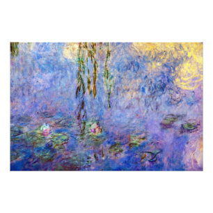 Claude Monet - Waterlelies Foto Afdruk