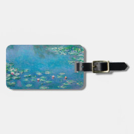 Claude Monet. Waterlelies. Frans impressionisme Bagagelabel