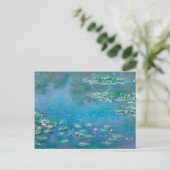 Claude Monet. Waterlelies. Frans impressionisme Briefkaart (Staand voorkant)