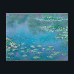 Claude Monet. Waterlelies. Frans impressionisme Briefkaart<br><div class="desc">Claude Monet "Waterlelies" briefkaart.</div>