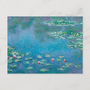 Claude Monet. Waterlelies. Frans impressionisme Briefkaart