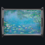 Claude Monet. Waterlelies. Frans impressionisme Dienblad<br><div class="desc">Claude Monet "Water Lilies",  die een dienblad servert.</div>