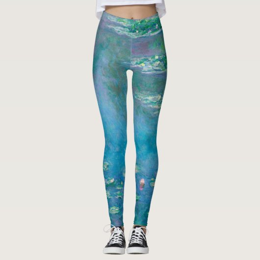 Claude Monet. Waterlelies. Frans impressionisme Leggings (Voorkant)