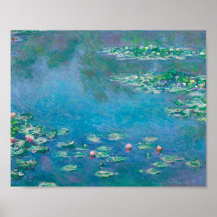 Claude Monet. Waterlelies. Frans impressionisme Poster