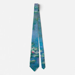 Claude Monet. Waterlelies. Frans impressionisme Stropdas