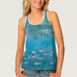 Claude Monet. Waterlelies. Frans impressionisme Tanktop<br><div class="desc">Claude Monet "Waterlelies" tanktop.</div>