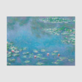 Claude Monet. Waterlelies. Frans impressionisme Tissuepapier (Voorkant)