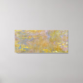 Claude Monet - Waterlelies (geel Nirvana) Canvas Afdruk (Voorkant)