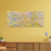 Claude Monet - Waterlelies (geel Nirvana) Canvas Afdruk (Insitu (Woonkamer))