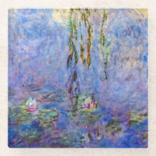 Claude Monet - Waterlelies Glazen Onderzetter