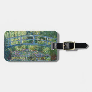 Claude Monet - Waterlelies, Groene Harmonie Bagagelabel