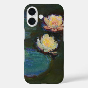 Claude Monet Waterlelies Impressionistisch oliever iPhone 16 Hoesje